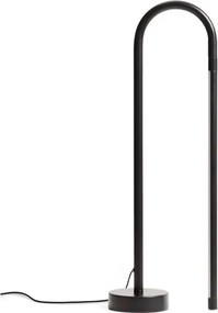 Czarna lampa stojąca LED (wysokość 60 cm) Bow – Kave Home