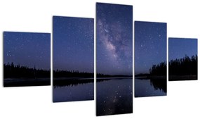 Obraz nocnego nieba (125x70 cm)