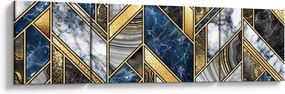 Obraz abstrakcji artystycznej (170x50 cm)