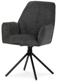 Zestaw krzeseł obiadowych z mechanizmem powrotnymHC-522 GREY2, 2 szt.