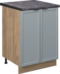 Szafki kuchenne jasnoniebiesko-szary 60x60x82 fame-line