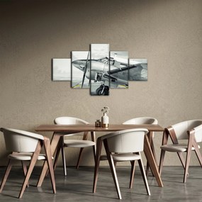 Obraz - Samolot (125x70 cm)