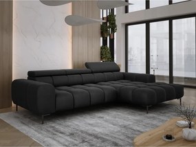 Narożnik PLAZA MINI wolnostojący Prawostronny w tkaninie Promocyjnej SOLAR 99 WERSAL