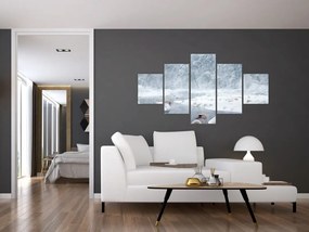 Obraz łabędzi (125x70 cm)
