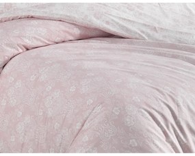 BedTex Pościel bawełniana Almina pudrowy, 220 x 200 cm, 2 szt. 70 x 90 cm, 220 x 200 cm, 2 szt. 70 x 90 cm