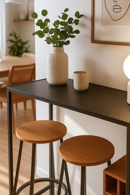 Set Bar Mesa Alta + 2 Taburetes Loku