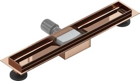 Mexen Flat korpus do odpływu liniowego 50 cm, różowe złoto - 1615050