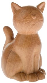 Ceramiczna kotka Beckie brązowa, 9,3 x 13 cm