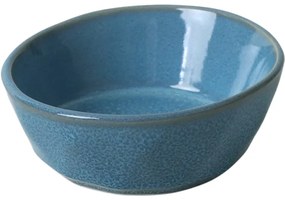 Zestaw 6 misek kamionkowych Facetta 12 cm, turkusowy