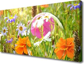 Obraz na płótnie Świeżość Kwiatów Ogrodowych