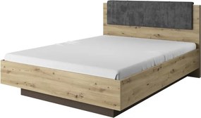 Łóżko RACO 160x200 cm w kolorze Jasnego DĘBU ARTISAN