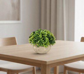 Sztuczna Trawka W Okrągłej Doniczce 12 Cm Zielona Dekoracja Do Domu Biura