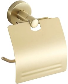 Mexen Remo uchwyt na papier toaletowy, złoty szczotkowany - 7050733-55