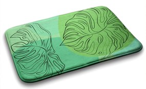 Dywanik łazienkowy antypoślizgowy Dywanik łazienkowy antypoślizgowy Monstera Liście