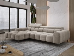 Narożnik PLAZA MINI wolnostojący Lewostronny w tkaninie EDEN 04 WERSAL