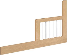 Łóżeczko dziecięce na drewnianych nóżkach Sofie 120x60, kolor buk
