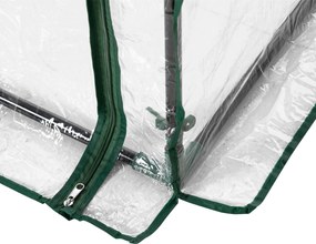 Outsunny szklarnia foliowa przezroczysta Idealna do uprawy roślin 100x50x149cm | Aosom PL