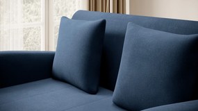 Sofa rozkładana z funkcją spania ARIO granatowa ELTAP