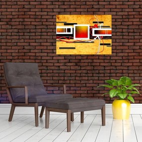 Obraz - Abstrakcja (70x50 cm)
