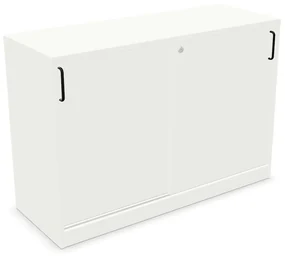 Szafka biurowa przesuwna EASY SPACE CABINET S 1.5-OH 120cm biała zamykana NOWY STYL