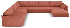Czerwony narożnik (lewostronny) Vanda – Mazzini Sofas