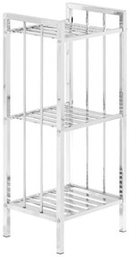 Regał łazienkowy w kolorze srebra 33x73 cm – Premier Housewares