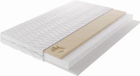 Masseno Materac RAVINI 80x200 cm piankowy dwustronny średnio miękki H2