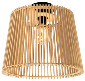 Zewnetrzna Rustykalna lampa sufitowa zewnętrzna drewniana IP44 - Jayla Rustykalny / Vintage Oswietlenie zewnetrzne