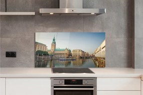 Panel nad Blat Kuchenny Portowa Katedra w Hamburgu
