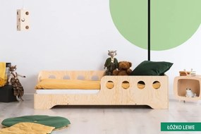 Łóżko dziecięce KIKI 5 90x190 sosna ADEKO STOLARNIA