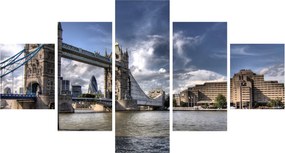 Obraz -  Tower Bridge w Londynie (125x70 cm)