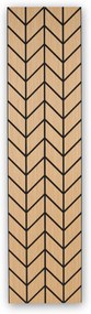 Panel akustyczny, 2400 x 600 mm, dąb Hamilton