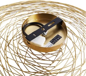 Orientalny plafon złoty 60 cm - Glan