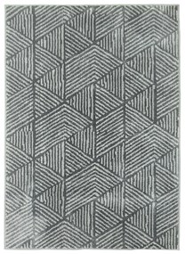 HOMCOM Nowoczesny Dywan do Salonu, Pralny, 150 x 80 cm, Ciemnoszary