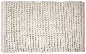 Biały dywanik łazienkowy 50x80 cm Aspen Bobble – Bianca