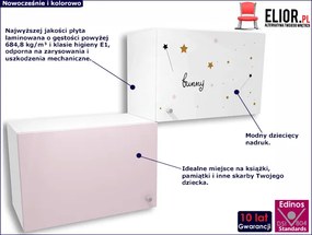 Biało-lawendowa szafka dziecięca Fixo 20X - 2 kolory