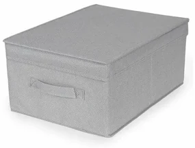 Compactor Składany schowek kartonowy Wos, 30 x 43 x 19 cm, szary, S