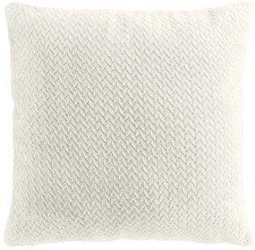 Poduszka dekoracyjna z mikfroflaneli 45x45 cm Flanela – douceur d'intérieur
