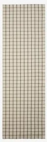 Bieżnik Na Stół 50x160 Cm Z Bawełny Oriska Beż Tapioka - Intensywny Mokka Brąz - Sklum