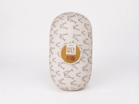 Poduszka podróżna CHEERS NECK ROLL 30x15 cm, biała
