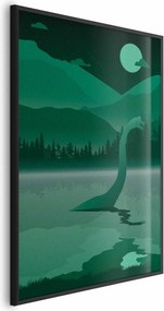 Plakat Loch Ness 40x60 cm z ramą czarną bez marginesu ARTGEIST B