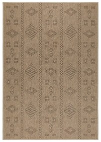 Dywan uniwersalny Dhaka boho beżowo-antracytowy 240 cm x 340