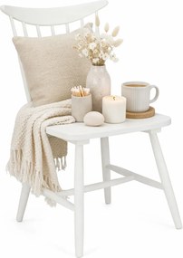 Białe Skandynawskie Krzesło Patyczak N6-P47