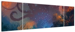 Obraz - Czarujący czarodziej (170x50 cm)