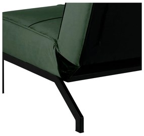Zielona sofa rozkładana Actona Perugia