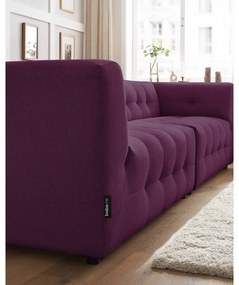 Ciemnofioletowa sofa 324 cm Kleber – Bobochic Paris