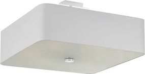 Biały kwadratowy plafon minimalistyczny - EX667 K5-N70