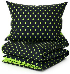 PrzytulneMieszkanie.pl PrzytulneMieszkanie.pl Bawełniana pościel COLAM GREEN zielona Rozmiar pościeli: 70 x 90 cm | 140 x 200 cm