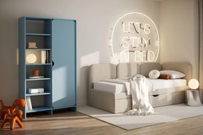 Niko szafa z półkami Baby Blue