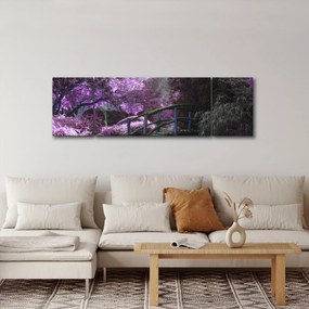 Obraz - Mistyczny ogród (170x50 cm)